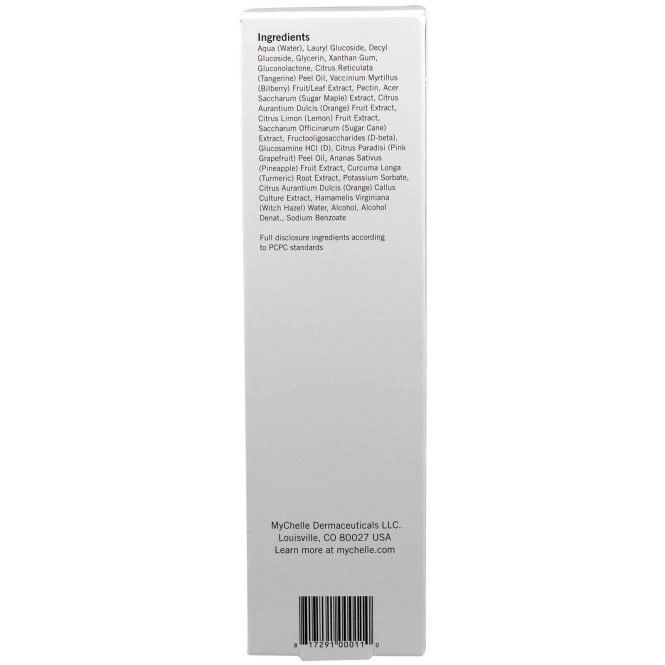 MyChelle Dermaceuticals, Очищающее средство с фруктовыми ферментами, для нормальной кожи, 4,2 жидкой унции (124 мл)
