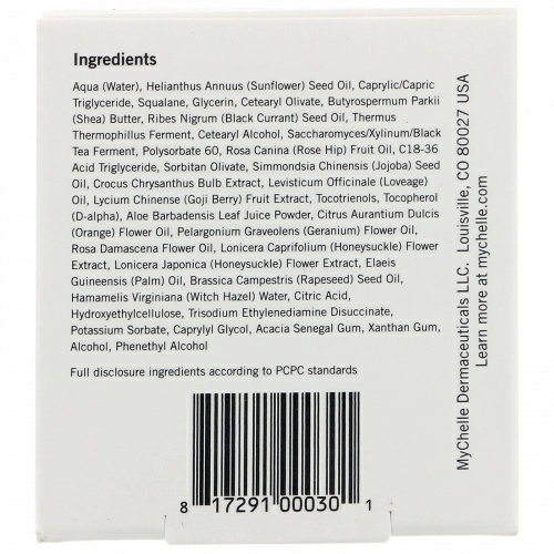 MyChelle Dermaceuticals, Крем для глубокого восстановления сухой кожи, 1,2 жидких унций (35 мл)