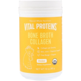 Vital Proteins, Коллаген из костного бульона, курица, 10 унц. (285 г)