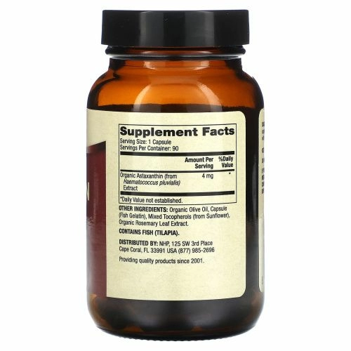 Dr. Mercola, Astaxanthin, 4 mg, 90 Capsules