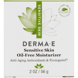 Derma E, Увлажняющее средство для чувствительной кожи, без масла, 2 унц. (56 г)