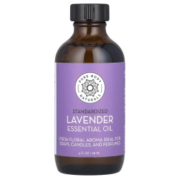 Pure Body Naturals, Эфирное масло лаванды, 118 мл (4 жидк. унц.)