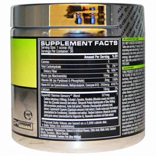 Cellucor, Super HD, Weight Loss, Peach Mango, 8.34 oz (180 g)