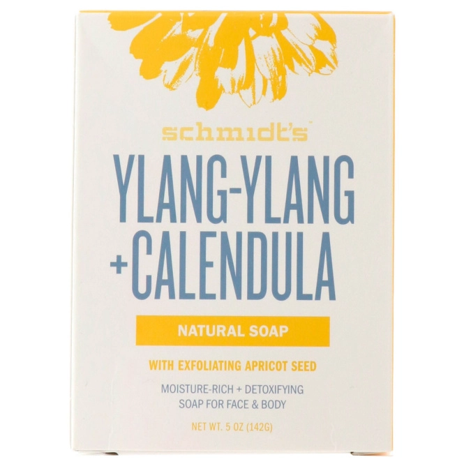 Schmidt's, Natural Soap, Ylang-Ylang + Calendula, 5 oz (142 g)