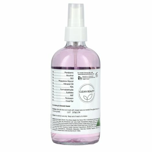 Advanced Clinicals, коллаген и розовая вода, мист для лица для упругости и сияния кожи, 237 мл (8 жидк. унций)