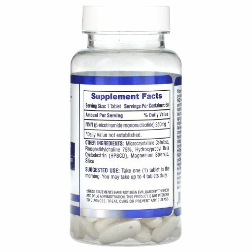 Hi Tech Pharmaceuticals, NMN, 250 мг, 60 таблеток