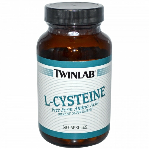 Twinlab, L-цистеин, 60 капсул