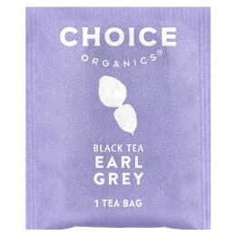 Choice Organic Teas, Black Tea, Earl Grey, 16 чайных пакетиков, 32 г (1,12 унции)