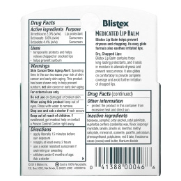 Blistex, Бальзам для губ с лечебным действием, Защита губ / Солнцезащитный фильтр SPF 15, в упаковке 3 бальзама, 0,15 унции (4,25 г) каждый