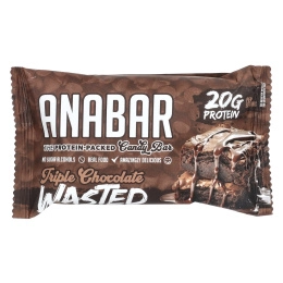 The Anabar, The Protein-Packed Candy Bar®, тройной шоколад, 12 батончиков по 68 г (2,39 унции)