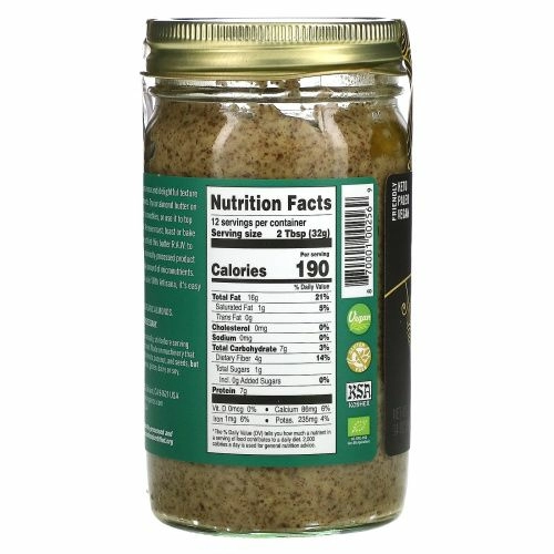 Artisana, Органический чистое миндальное масло, 14 унц. (397 г.)