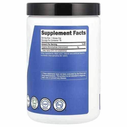 Nutricost, Моногидрат креатина, голубая малина, 500 г (17,9 унции)