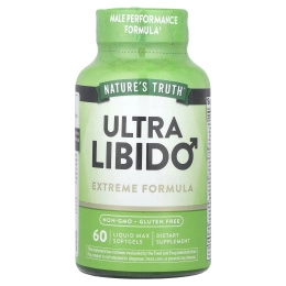 Nature's Truth, Ultra Libido, Extreme Formula, 60 мягких таблеток Liquid Max