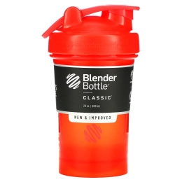 Blender Bottle, Классический с петелькой, красный, 20 унций