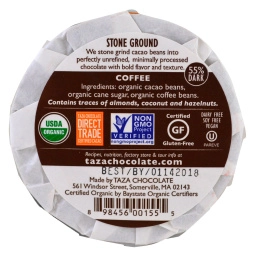 Taza Chocolate, Мексиканский шоколад, кофе, 2 диска