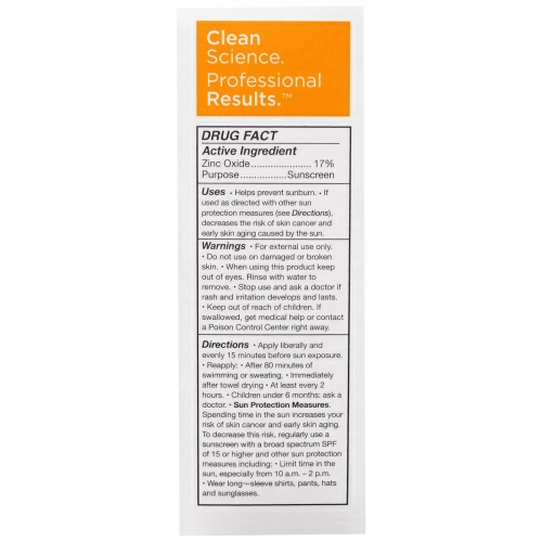 MyChelle Dermaceuticals, Прозрачный солнцезащитный карандаш, SPF 50, для нормальной кожи, 0,5 жидкой унции (15 мл)