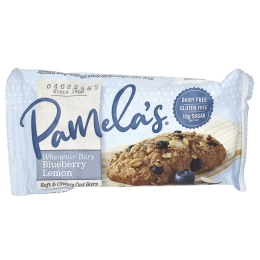 Pamela's Products, Whenever, овсяные батончики, со вкусом голубики и лимона, 5 шт. по 40 г (1,41 унции)