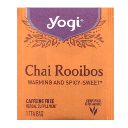 Yogi Tea, чай ройбуш, без кофеина, 16 чайных пакетиков, 36 г (1,27 унции)