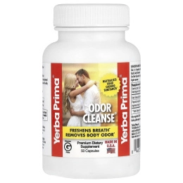 Yerba Prima, Капсулы для очистки дыхания и тела, 50 капсул