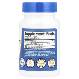 Nutricost, Йохимбин гидрохлорид, 5 мг, 30 капсул