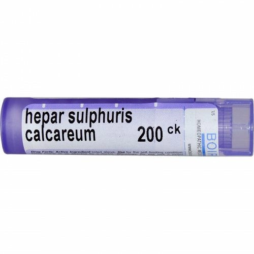 Boiron, Single Remedies, Известковая серная печень, 200CK, прибл. 80 гранул