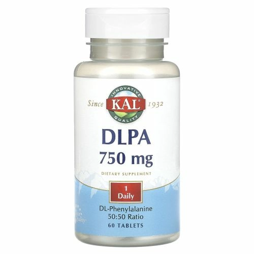 KAL, DLPA (DL-фенилаланин), 750 мг, 60 таблеток