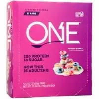 ONE Brands, One батончик Фруктовые хлопья 12 батончиков