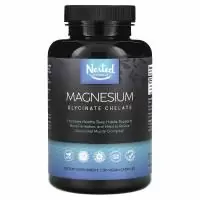 Nested Naturals, Магний, глицинат хелат, 120 веганских капсул