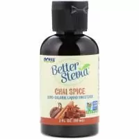 Now Foods, Better Stevia, жидкий подсластитель, пряность масала, 59 мл