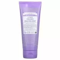 Dr. Bronner's, Органическое мыло для бритья Лаванда 7 жидких унций