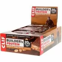 Clif Bar, Протеиновый батончик Builder, шоколадное арахисовое масло, 12 батончиков, 68 г (2,4 унции) каждый