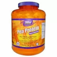 Now Foods, Гороховый протеин для спортсменов, натуральный вкус, без ароматизаторов, 7 фунтов (3175 г) (Discontinued Item)