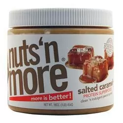 Nuts 'N More, Протеиновый суперпродукт Соленая карамель 16 унций