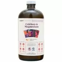 Liquid Health, Жидкость с кальцием и магнием Сочный апельсин и ваниль 32 жидких унции