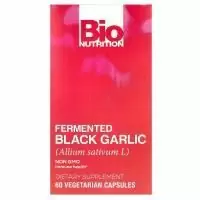Bio Nutrition, ферментированный черный чеснок, 60 вегетарианских капсул