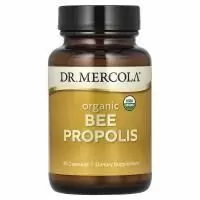 Dr. Mercola, органический пчелиный прополис, 30 капсул