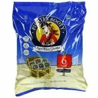 Pirate's Booty, Слойки с рисом и кукурузой, выдержанный белый чеддер, 6 пакетиков по 28 г (1 унция)