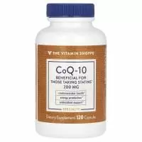 The Vitamin Shoppe, коэнзим Q10, 200 мг, 120 капсул