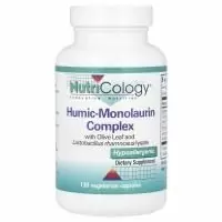 Nutricology, Гуминовый монолаурин, 120 вегетарианских капсул