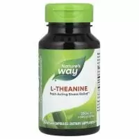 Nature's Way, L-Тианин, Стресс 60 овощных капсул