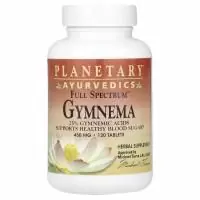 Planetary Herbals, Аюрведа, Полный спектр, Джимнема, 450 мг, 120 таблеток