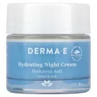 Derma E, Увлажняющий ночной крем, 2 унции (56 г)