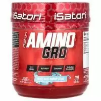 Isatori, Amino-Gro, снежный шишка из голубой малины, 300 г (10,6 унции)