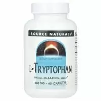 Source Naturals, L-триптофан, 500 мг, 60 капсул
