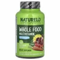 NATURELO, Мультивитамины из цельных продуктов для парней, 60 вегетарианских капсул
