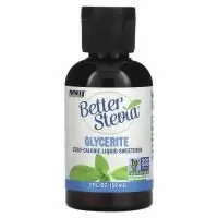 Now Foods, BetterStevia в жидкой форме, Подсластитель с нулевой калорийностью, Глицерит, 2 ж. унц.(59 мл)