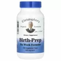Christopher's Original Formulas, Пренатальная формула за шесть недель до родов, 425 мг, 100 капсул