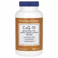 The Vitamin Shoppe, коэнзим Q10, 100 мг, 240 капсул