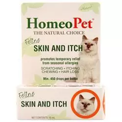 HomeoPet, Капли от кошачьей кожи и зуда 15 мл