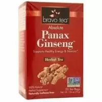 Bravo Tea, Absolute Panax Ginseng Травяной чай 20 пакетиков